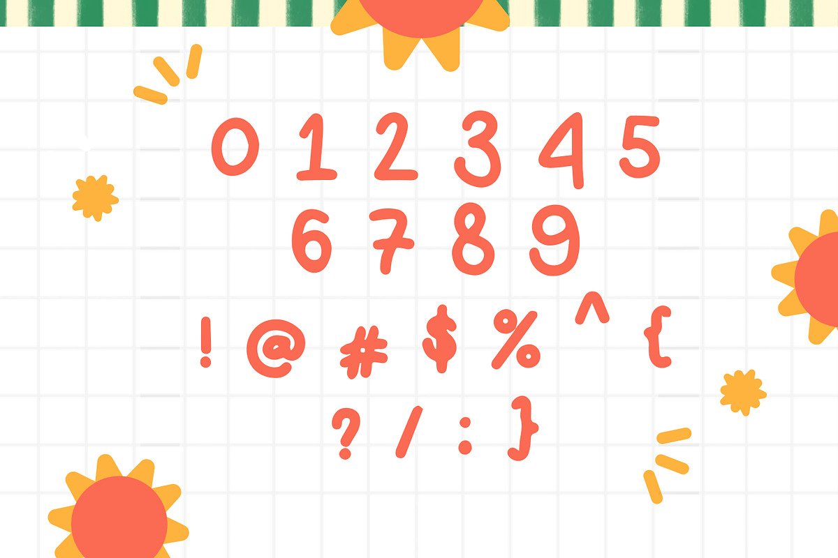 Cikids - Cute Handwritting Typeface, a Handwritten Font by delipensil (Photo 7 of 8)