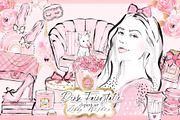 Pink lover's Fashion, an Illustration by Libby Wishes (Thumbnail 1 of 6)