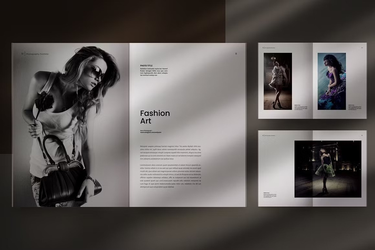 Photography Portfolio Template, a Brochure Template by adekfotografia (Photo 4 of 10)