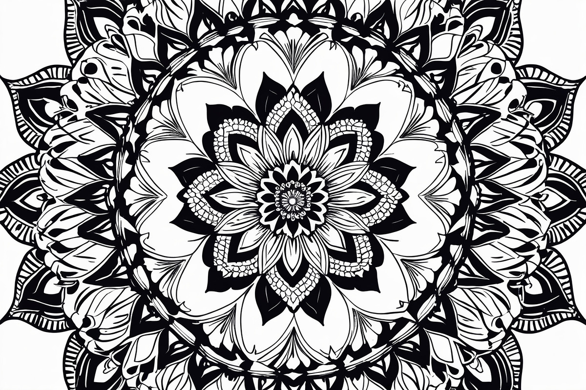 Floral Mandala Vector Bundle, an Illustration by jahid234 (Photo 5 of 7)