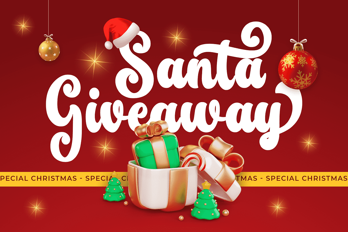Christmas, a Script Font by Mozatype (Photo 3 of 10)