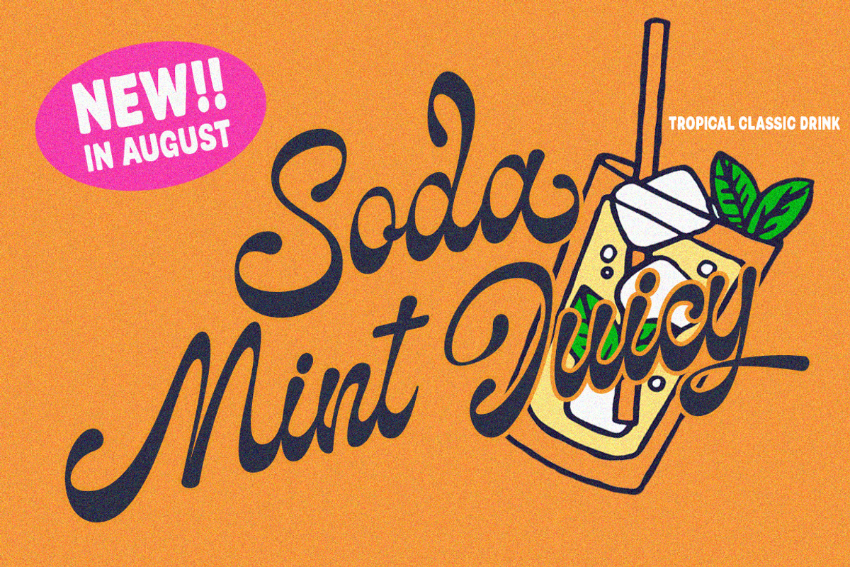 Midletime, a Script Font by Natural Ink Studio (Photo 5 of 10)