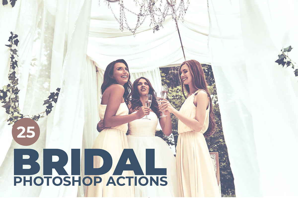 25 Bridal Photoshop Actions, an Action Add-On by Creativetacos (Photo 1 of 7)