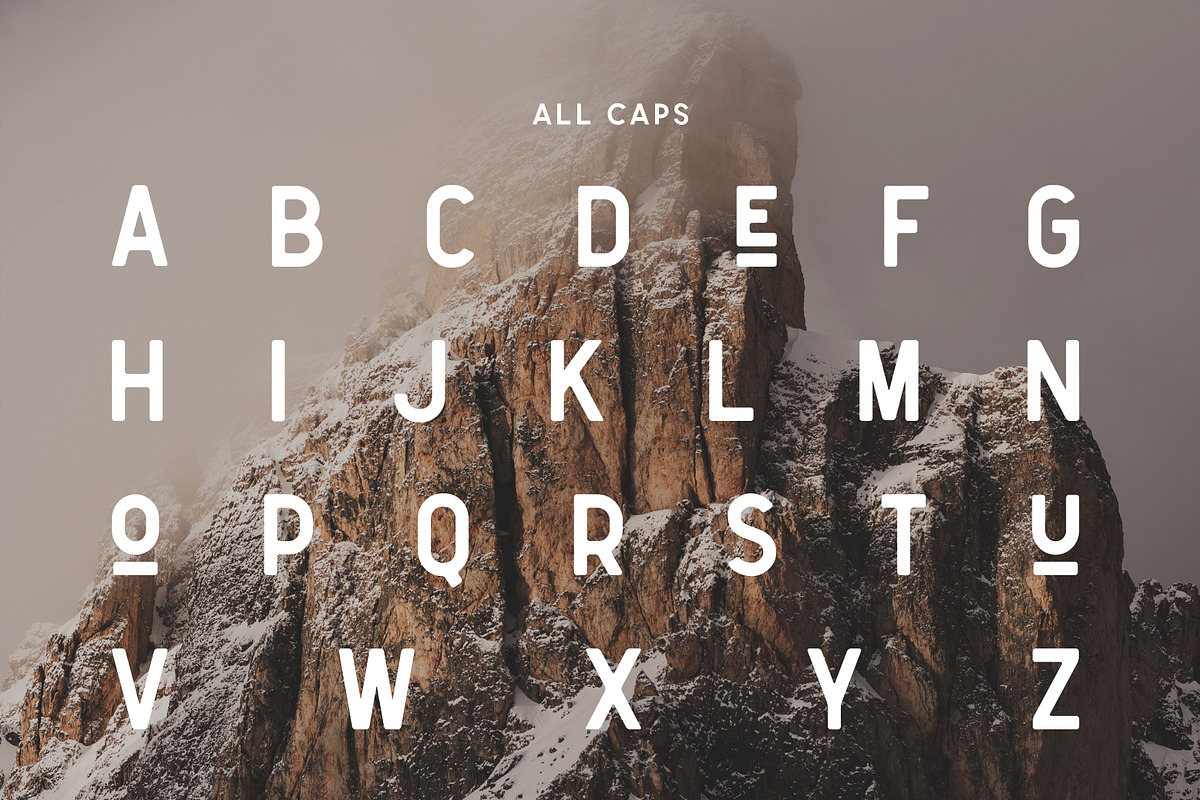 Caferio - The Florest Typeface, a Sans Serif Font by Kaligra.co (Photo 10 of 14)