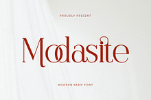 Modasite Modern Serif Font