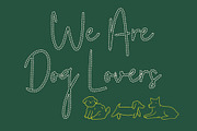 CS Galysia Dashed, a Script Font by Craft Supply Co. (Thumbnail 4 of 8)