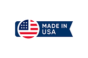 Made in USA Badge Label Bundle, an Illustration by Soufone (Thumbnail 2 of 6)