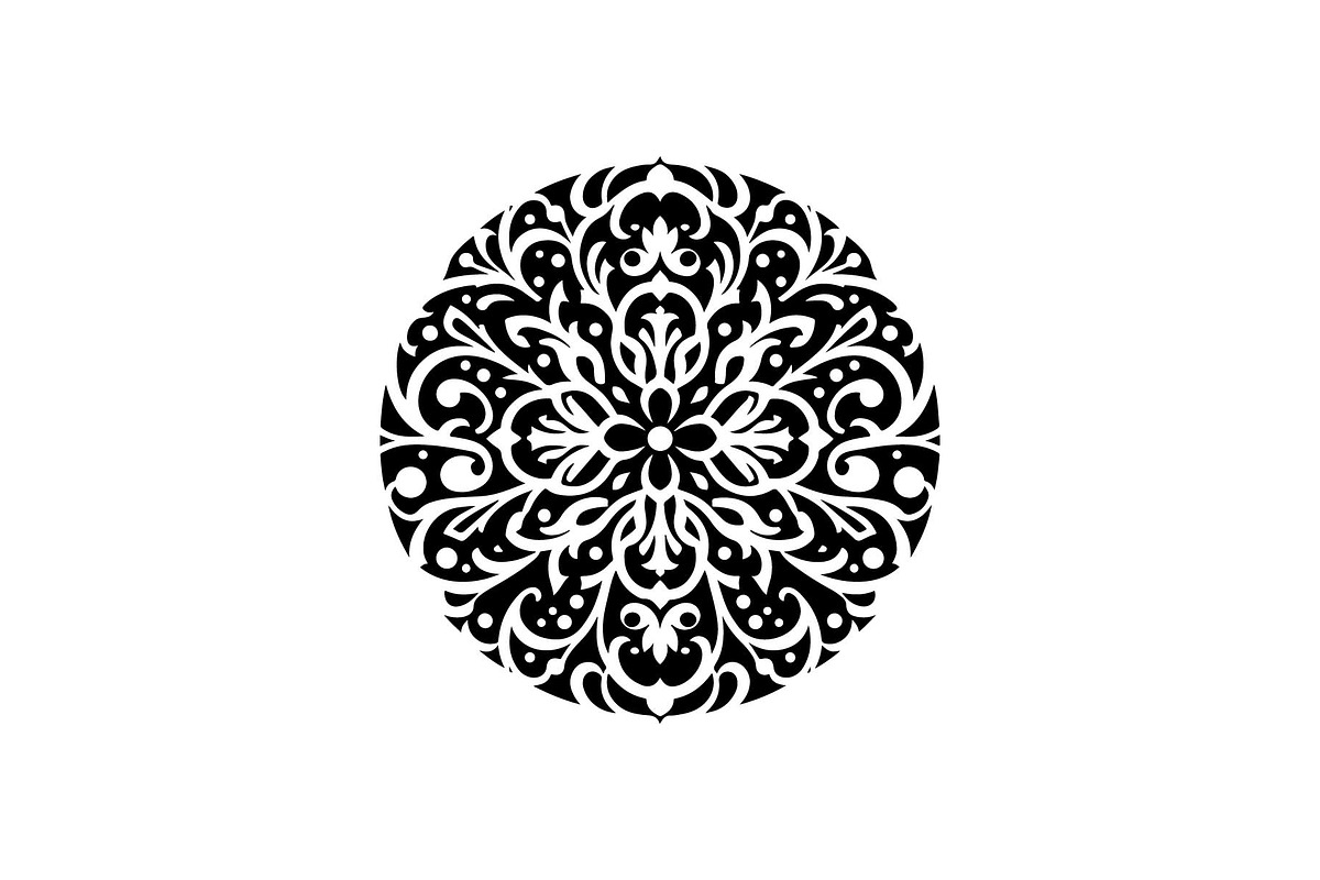 Floral Mandala Ornament Bundle, an Object Graphic by jahid234 (Photo 5 of 13)