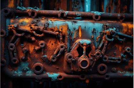 Rustic industrial decay: aged, an Industrial Photo by Ylivdesign