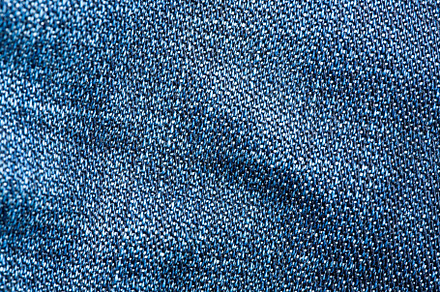 Striped textured blue jeans fabric background, an Abstract Photo by Artsaba Family