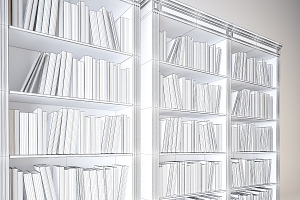 Shelves With Books