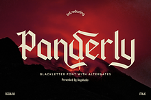 Classic Blackletter Font - Panderly