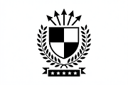 Royal Shield Logo Template Vector, an Illustration by Amazin_art (Thumbnail 4 of 18)