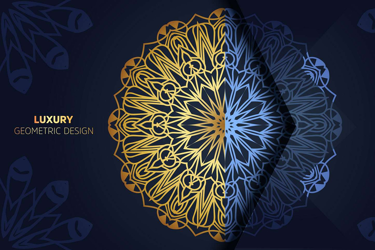 560+ Mandala Design Mega Collection, a Decorative Illustration by NJ Himel (Photo 179 of 289)
