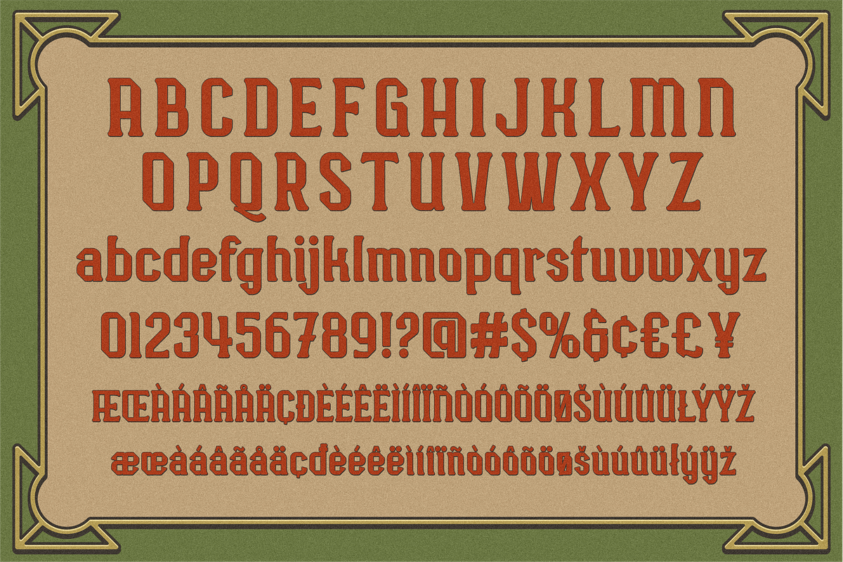 BENHARD, a Sans Serif Font by 24Design Studios (Photo 2 of 5)