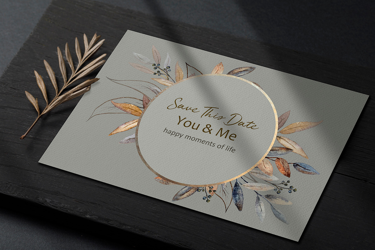 TAUPE MOTIF | frames & bouquets, an Illustration by NGliory (Photo 6 of 7)