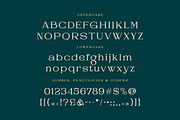 Roslato, a Serif Font by Cruzine (Thumbnail 5 of 8)