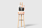 Stand Poster Mockup, an Advertising Mockup by Pikachudesign (Thumbnail 3 of 5)