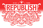 Republish Variable Font, a Serif Font by Abda Laka (Thumbnail 12 of 21)