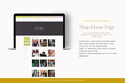 Trendy Online Clothing Showit Site, a Websites & App Template by ammarosedesignsllc (Thumbnail 5 of 8)