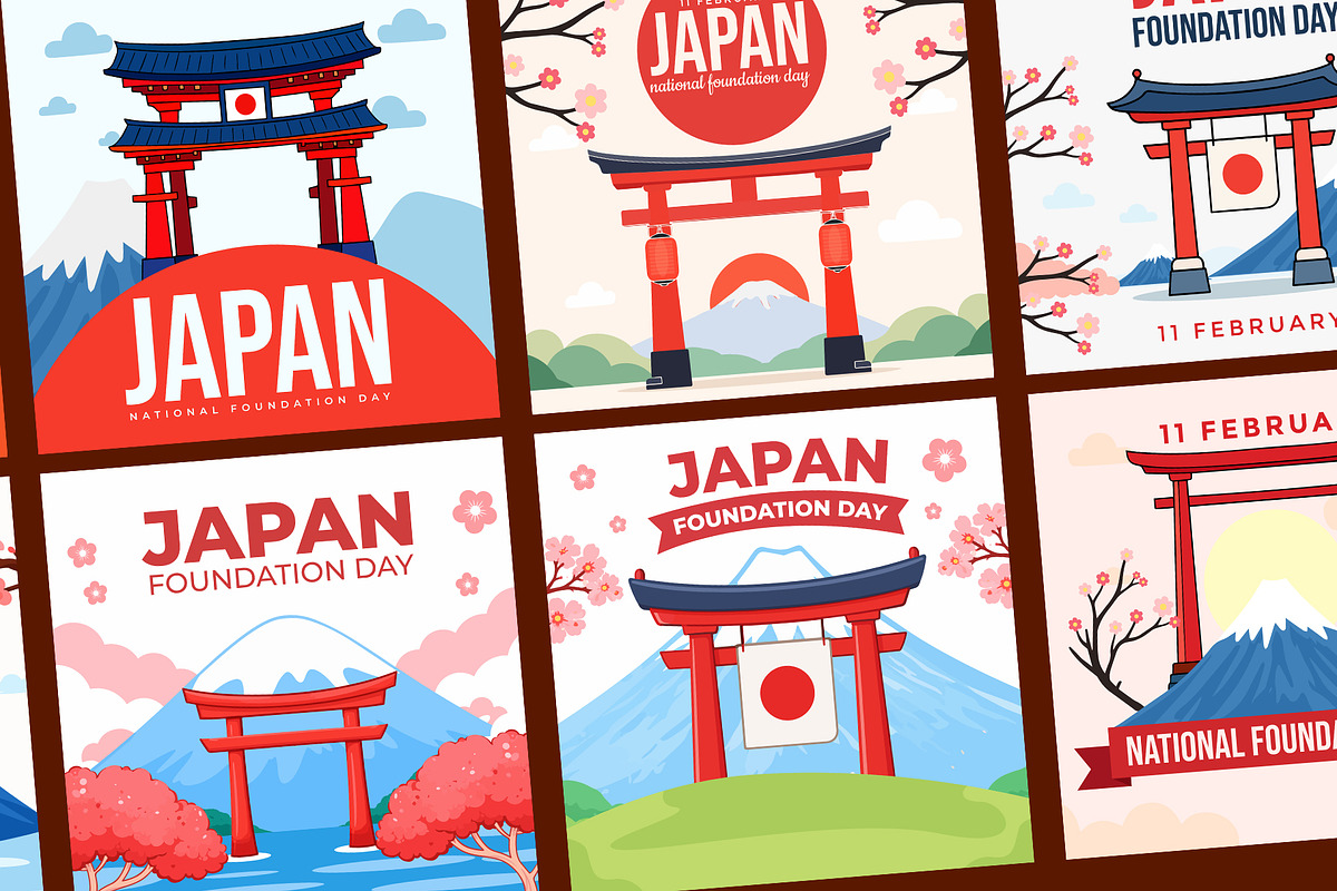 Japan National Foundation Collection, a Seasonal Illustration by Design.wala (Photo 4 of 4)