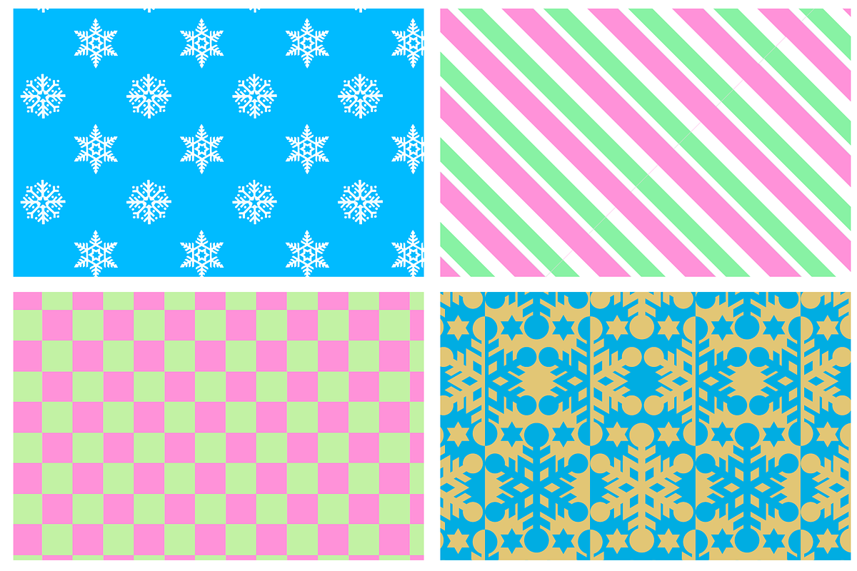 Holiday Fever - 24 Patterns!, a Pattern Graphic by fontalicious (Photo 6 of 8)