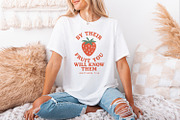 Strawberry Coquette PNG, Digital, an Illustration by SharpMarketplace (Thumbnail 3 of 9)
