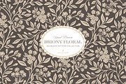 Farmhouse Brown Floral Patterns, a Pattern Graphic by Eclectic Anthology (Thumbnail 4 of 12)