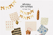 Whimsy Christmas Collage Pack, an Object Graphic by divanovskaya_nv (Thumbnail 12 of 20)