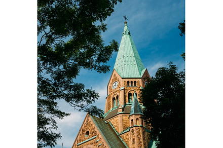 Building Of Sofia Kyrka Sofia Church, an Architecture Photo by Our Amazing World