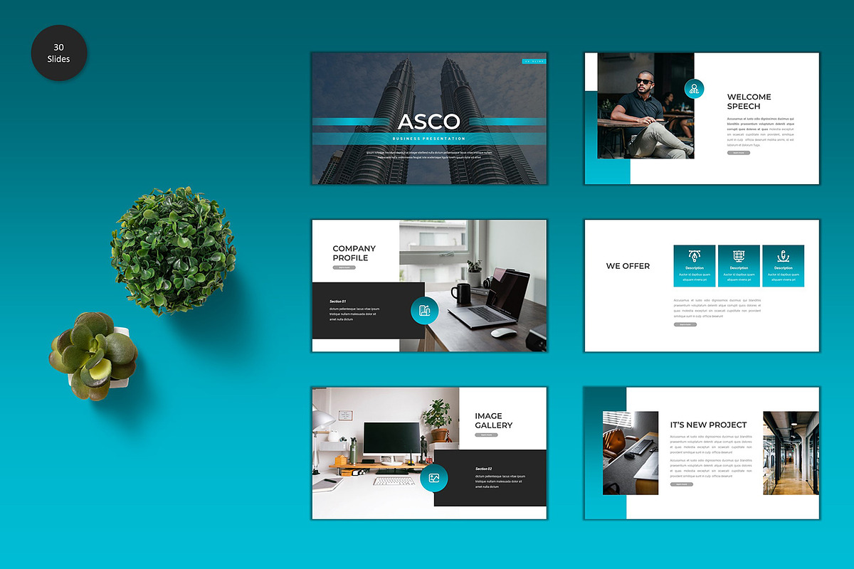 Asco - Keynote Template, a Presentation Template by StreaksideStd (Photo 2 of 4)