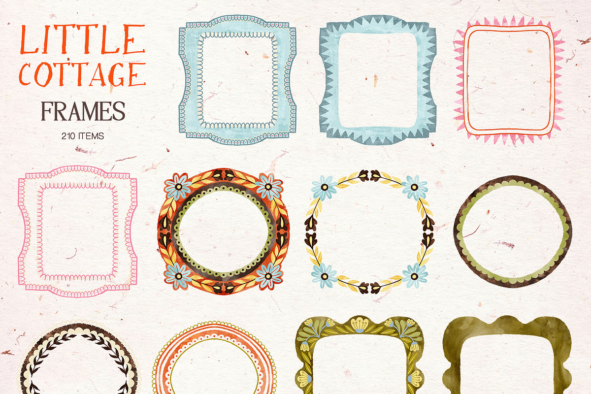 Little Cottage | Frames Clipart, an Object Graphic by GVGraphics (Photo 8 of 12)