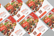 Sale food flyer design template, a Flyer Template by Workhu (Thumbnail 1 of 3)