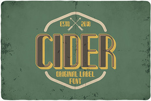 Cider Typeface