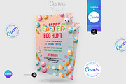 Easter Party Flyer Template, a Flyer Template by Aam360 (Thumbnail 2 of 3)