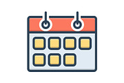 Week weekly icon | Icons ~ Creative Market