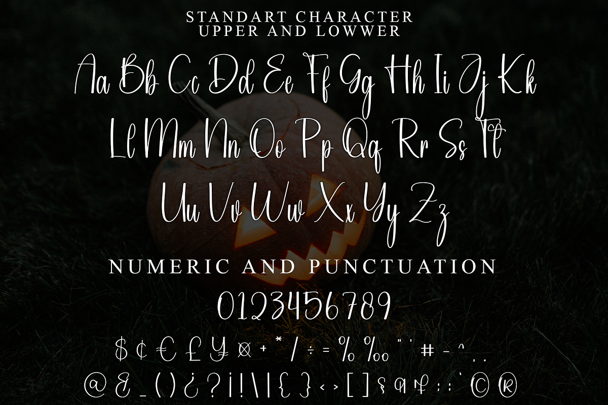Halloween Spoiler, a Handwritten Font by FreshTypeINK (Photo 3 of 8)