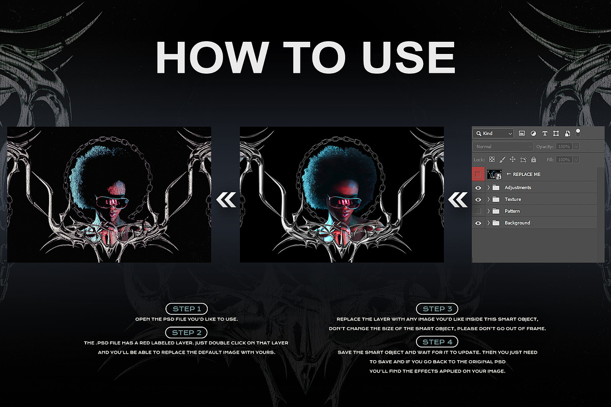 Plastisol Print Effects, a Layer Style Add-On by Cursedesign (Photo 7 of 8)