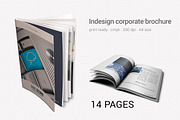 Corporate Brochure, a Brochure Template by izzatunnisa (Thumbnail 1 of 5)