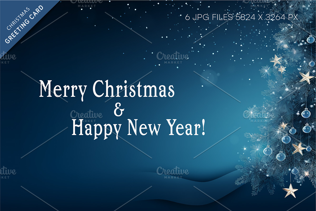 Background with Christmas tree., a Decorative Illustration by KENO Mascots (Photo 4 of 4)