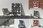 Minimalist Poster Wall Frame Mockup, a Packaging Mockup by DesignRushMarket (Thumbnail 1 of 16)