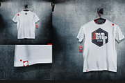 Men's T-shirt On 5 Stages Mock-up, a Hoody Mockup by Mocca Mockups Store (Thumbnail 24 of 69)