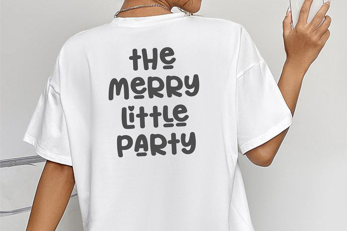 Stylish Christmas - Ligatures Font, a Handwritten Font by Keithzo (Photo 2 of 9)
