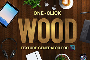 Wood Texture Generator - One Click