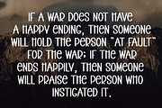 Horror Infander | Script Font, a Script Font by Scratchones (Thumbnail 6 of 8)