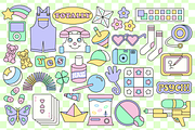 Kids of the '90s Sticker Pack, an Education Illustration by Creativity Bucketlist (Thumbnail 3 of 3)