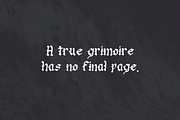 Darkmoon Blackletter Font, a Blackletter Font by Beck McCormick (Thumbnail 2 of 10)