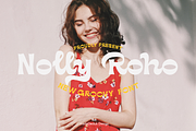 Nolly Roho Font, a Script Font by madeDeduk (Thumbnail 1 of 10)