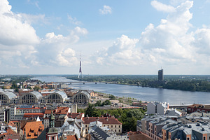 Cityscape of Riga, Latvia, a Photo by Annakaroline
