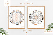 Sacred Geometry | Gold & Black, an Illustration by Wumi Studio (Thumbnail 8 of 8)